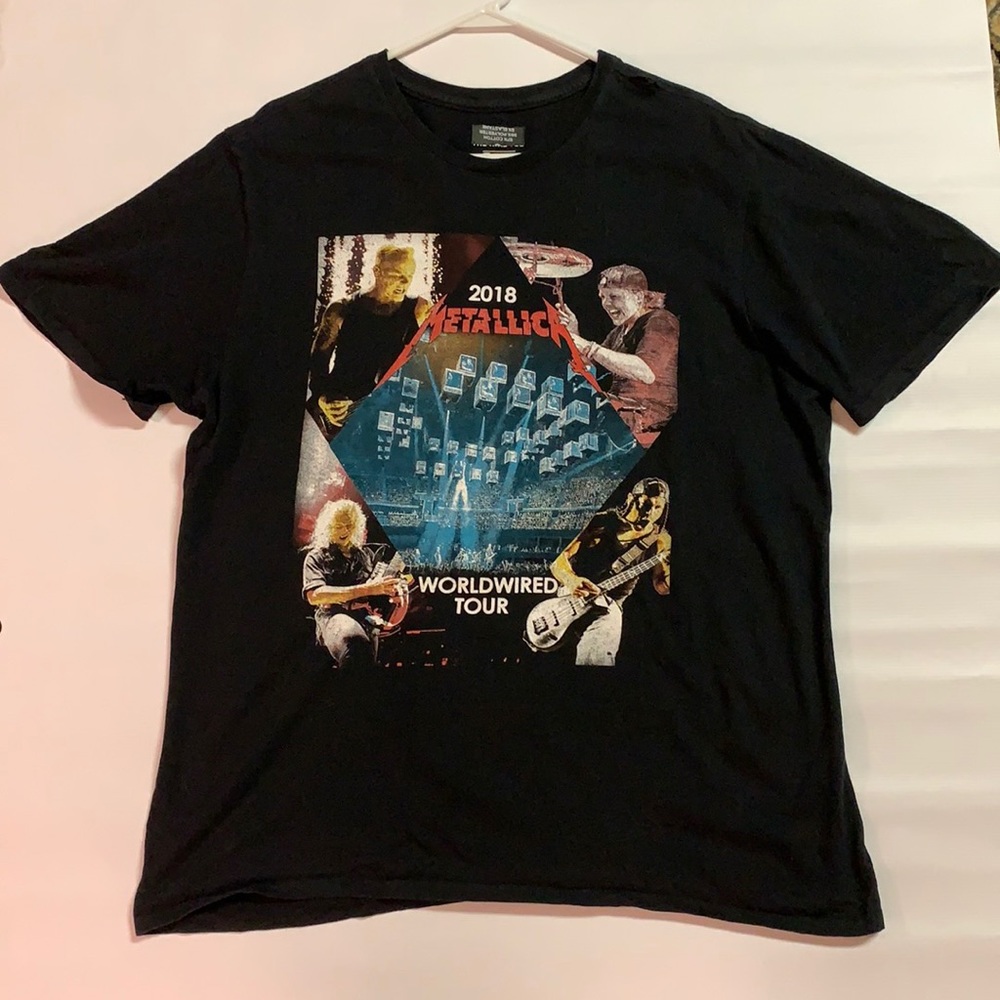 Metallica 2018 tour T-shirt